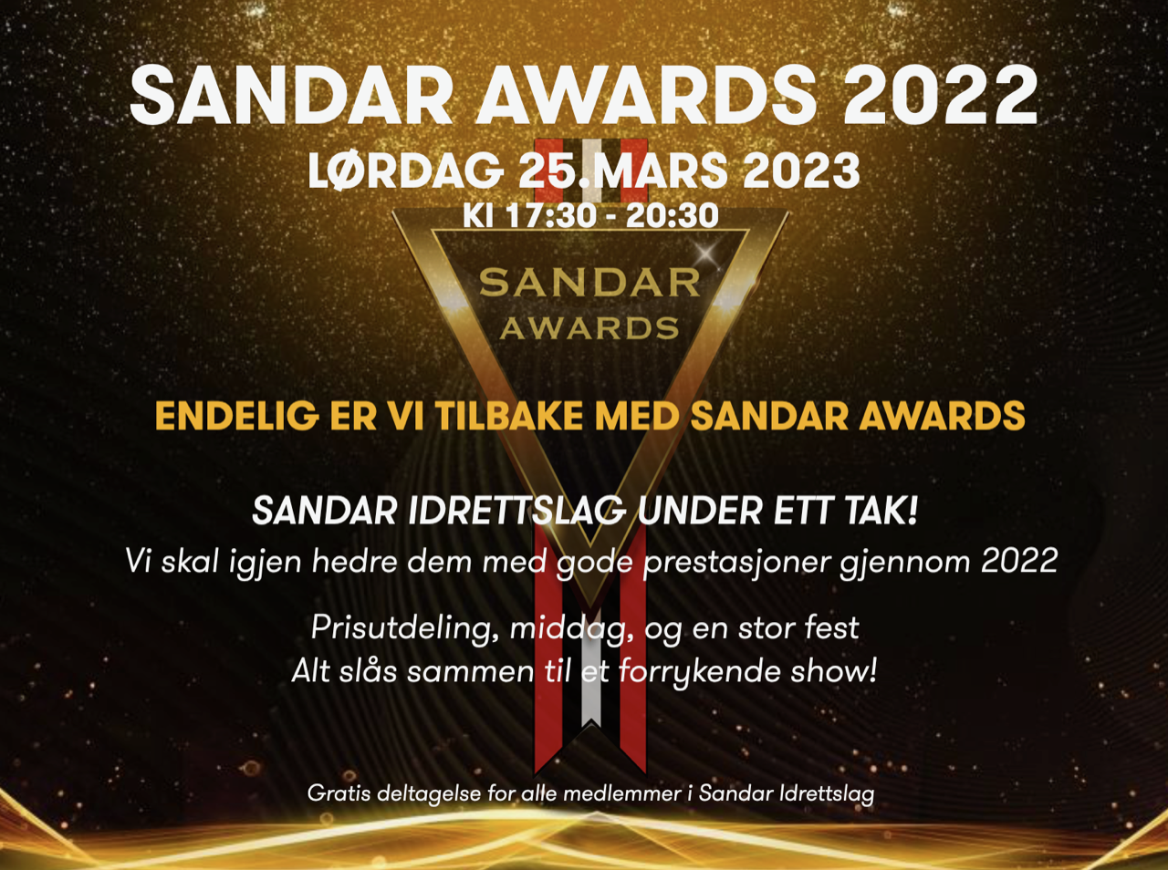 Sandar Awards 25. mars